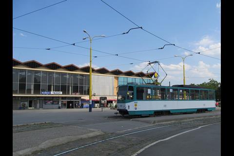 Košice station.